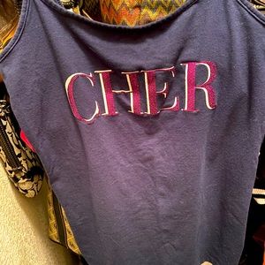 Cher tank shirt. Small to medium